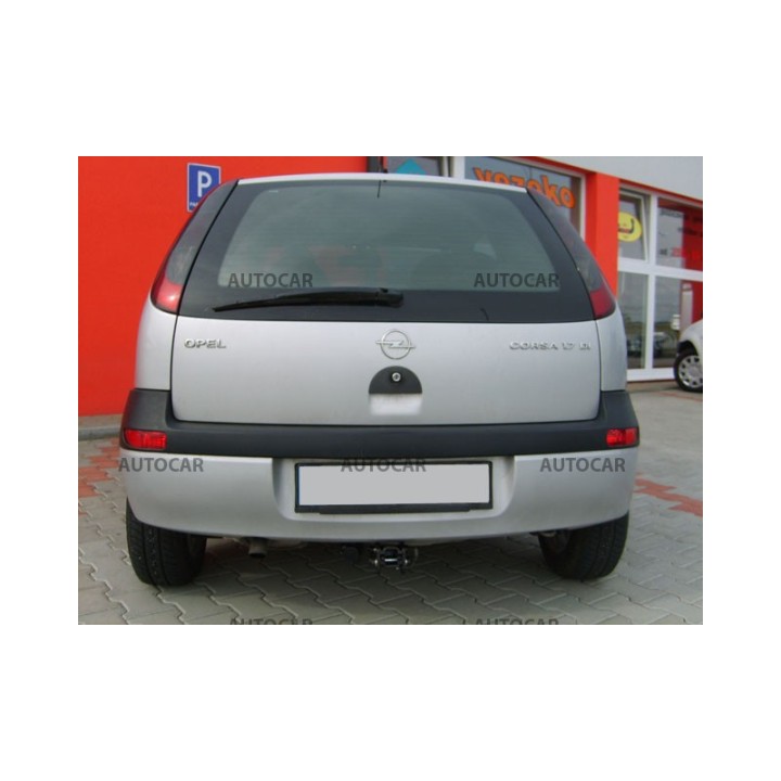 Cârlig de Remorcare, Auto-Hak, Sistem Demontabil Automat, Opel Corsa 3/5 Uși 2001 - 2006 - EDK.ro