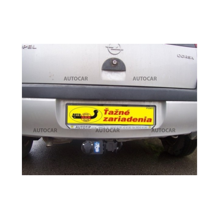 Cârlig de Remorcare, Auto-Hak, Sistem Demontabil Automat, Opel Corsa 3/5 Uși 2001 - 2006 - EDK.ro