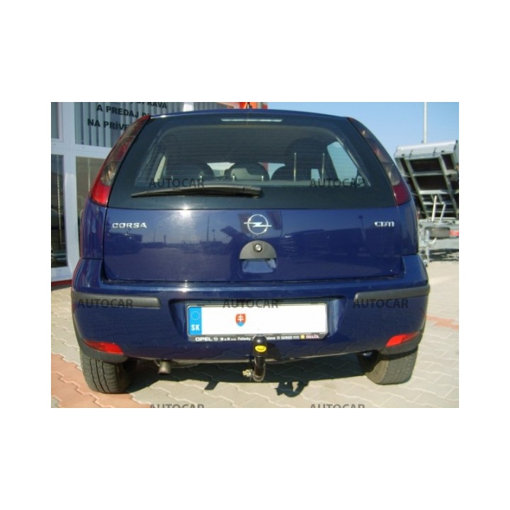 Cârlig de Remorcare, Auto-Hak, Sistem Semi-Demontabil, Opel Corsa 3/5 Uși 2001 - 2006 - EDK.ro