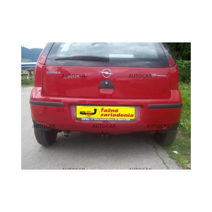 Towbar, Auto-Hak, Semi-Detachable System, Opel Corsa 3/5-Door 2001 - 2006 - EDK.ro