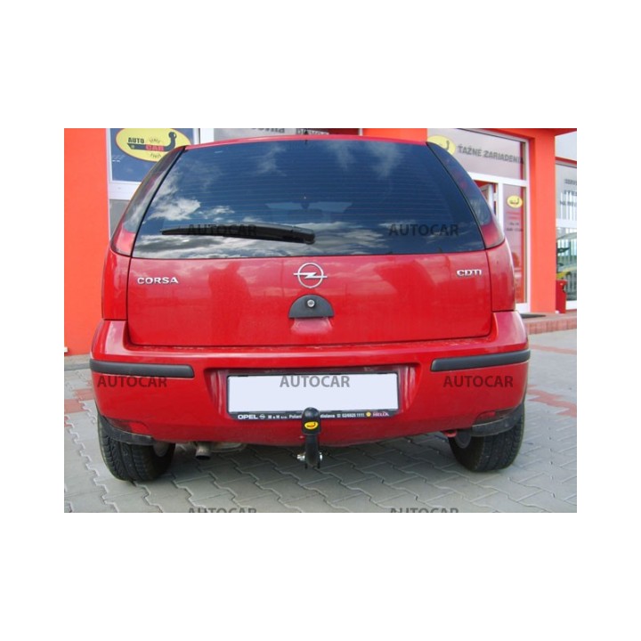 Towbar, Auto-Hak, Semi-Detachable System, Opel Corsa 3/5-Door 2001 - 2006 - EDK.ro