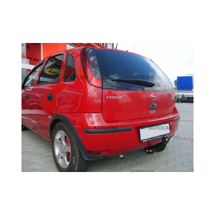 Towbar, Auto-Hak, Semi-Detachable System, Opel Corsa 3/5-Door 2001 - 2006 - EDK.ro