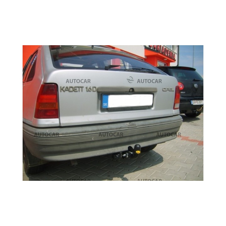 Towbar, Auto-Hak, Semi-Detachable System, Opel Kadett 3/5-Door 1984 - 1991 - EDK.ro