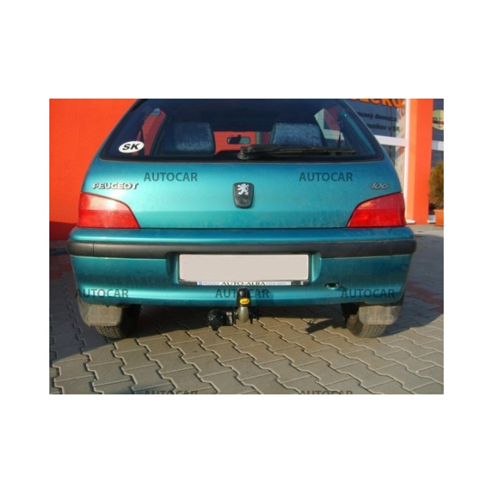 Cârlig de Remorcare, Auto-Hak, Sistem Demontabil Automat, Peugeot 106 3/5 Uși 1996 - 2003 - EDK.ro