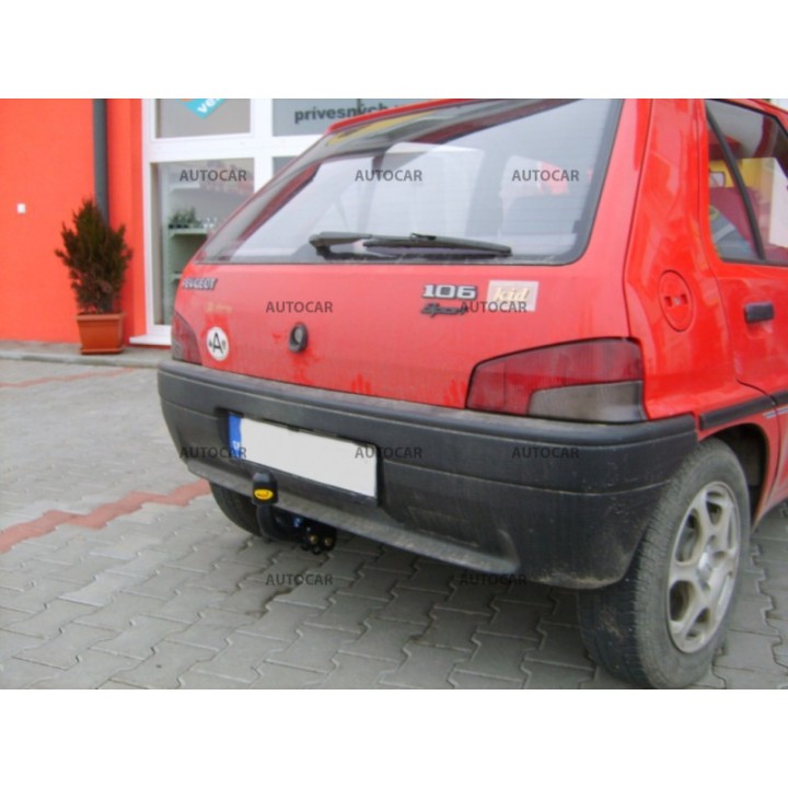 Towbar, Auto-Hak, Semi-Detachable System, Peugeot 106 3/5-Door 1991 - 1996 - EDK.ro