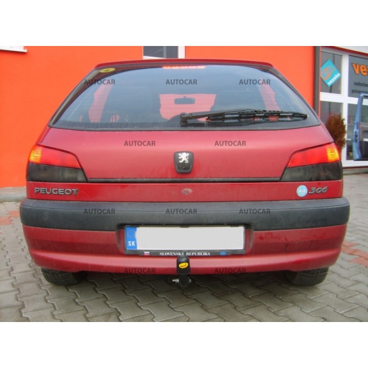 Towbar, Auto-Hak, Semi-Detachable System, Peugeot 106 3/5-Door 1991 - 1996 - EDK.ro