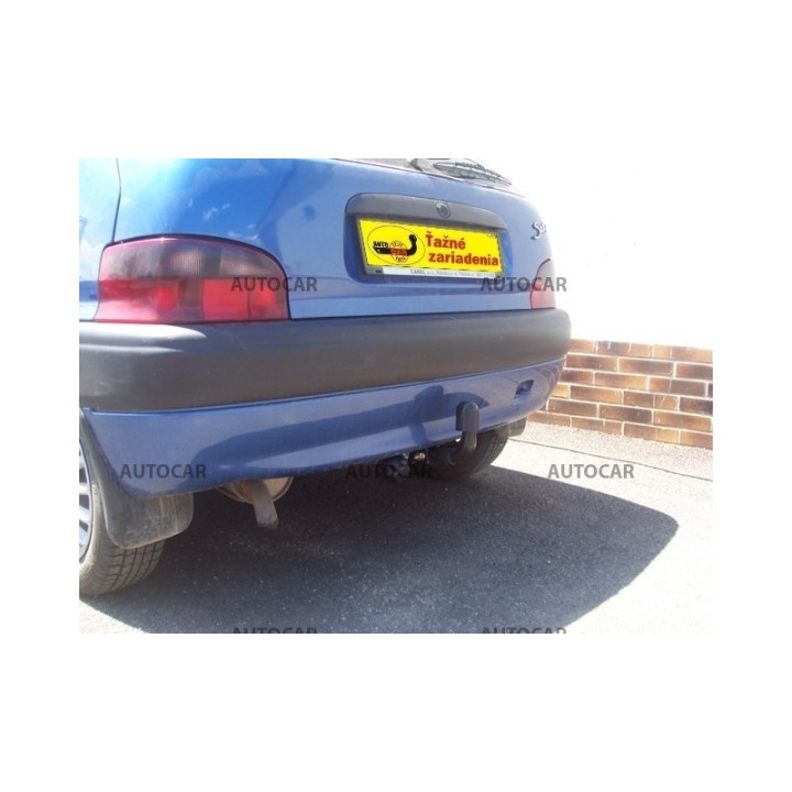 Cârlig de Remorcare, Auto-Hak, Sistem Semi-Demontabil, Peugeot 106 3/5 Uși 1996 - 2003 - EDK.ro