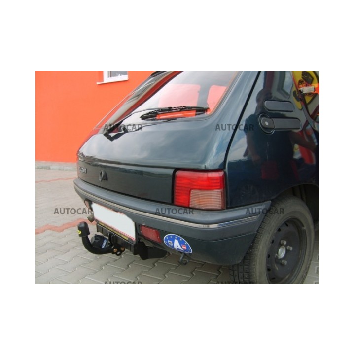 Cârlig de Remorcare, Auto-Hak, Sistem Semi-Demontabil, Peugeot 205 3/5 Uși 1983 - 1998 - EDK.ro