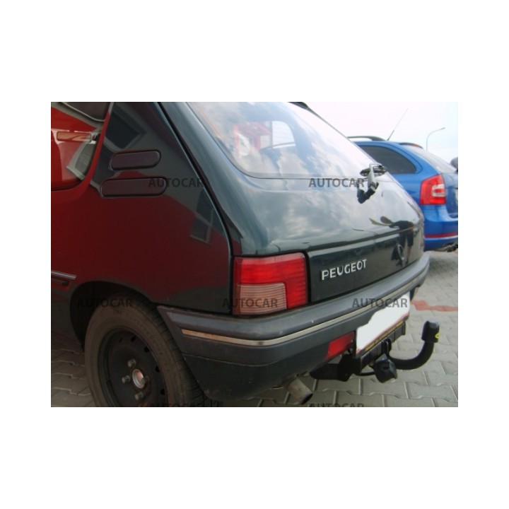 Cârlig de Remorcare, Auto-Hak, Sistem Semi-Demontabil, Peugeot 205 3/5 Uși 1983 - 1998 - EDK.ro