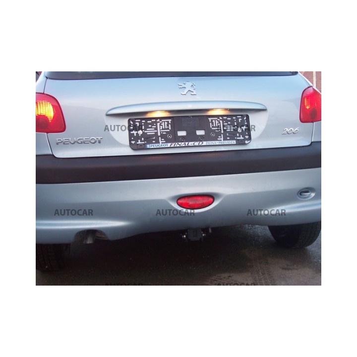 Towbar, Auto-Hak, Automatic Detachable System, Peugeot 206 3/5-Door 2003 - Present - EDK.ro