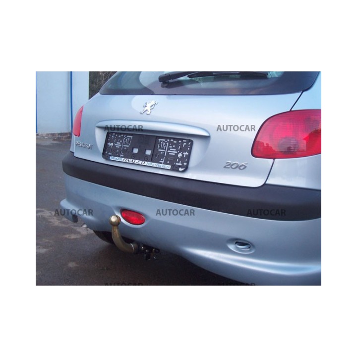Cârlig de Remorcare, Auto-Hak, Sistem Demontabil Automat, Peugeot 206 3/5 Uși 2003 - Prezent - EDK.ro