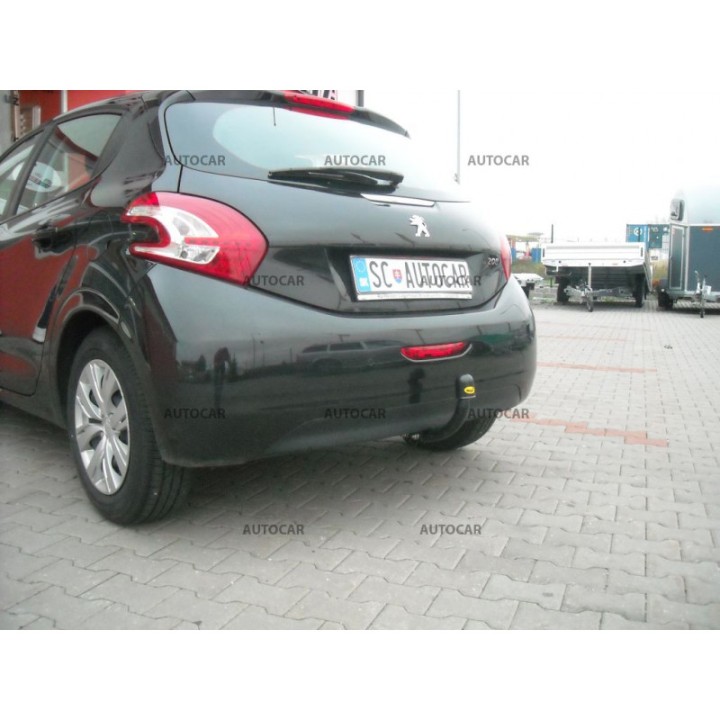 Cârlig de Remorcare, Auto-Hak, Sistem Semi-Demontabil, Peugeot 206 3/5 Uși 2003 - Prezent - EDK.ro