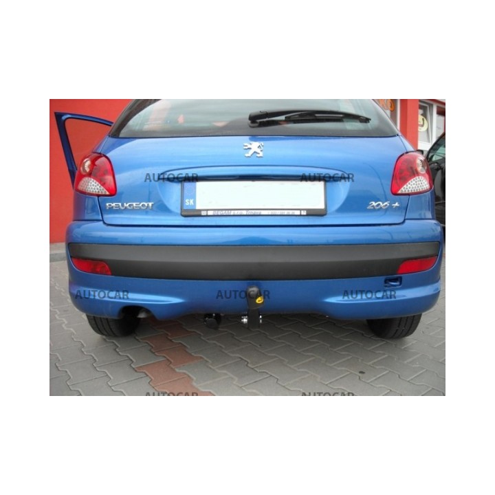 Cârlig de Remorcare, Auto-Hak, Sistem Semi-Demontabil, Peugeot 206 3/5 Uși 2003 - Prezent - EDK.ro