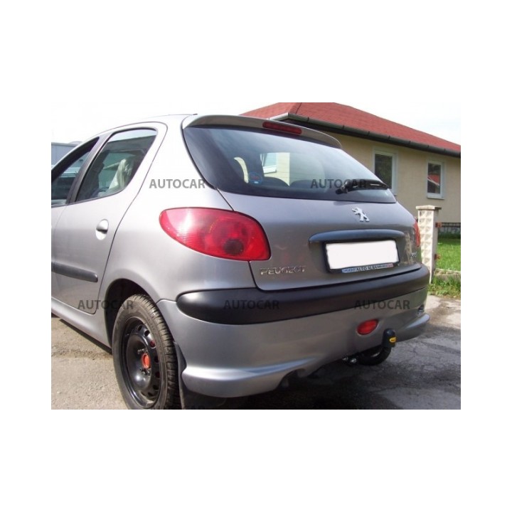 Towbar, Auto-Hak, Semi-Detachable System, Peugeot 206 3/5-Door 2003 - Present - EDK.ro