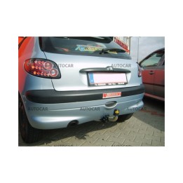 Cârlig de Remorcare, Auto-Hak, Sistem Demontabil Automat, Peugeot 206 3/5 Uși 1998 - 2003 - EDK.ro