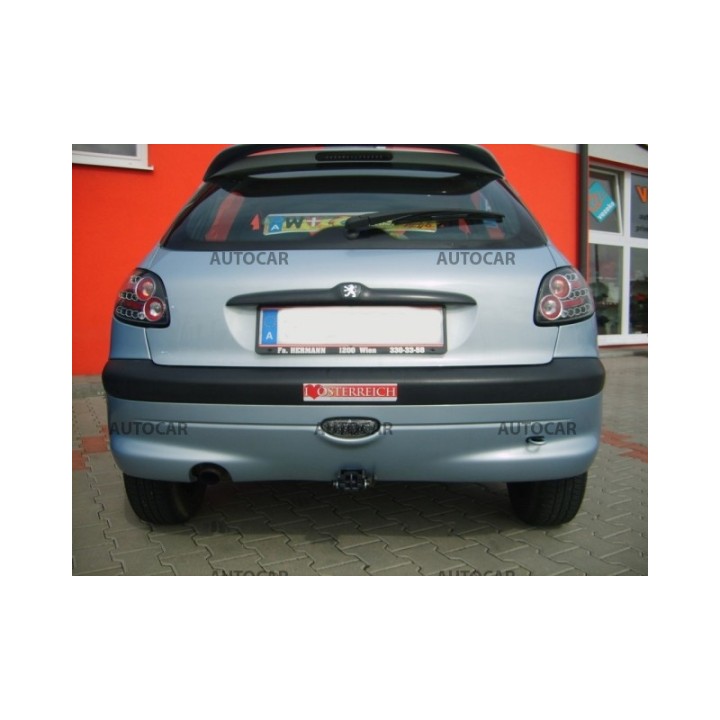 Cârlig de Remorcare, Auto-Hak, Sistem Demontabil Automat, Peugeot 206 3/5 Uși 1998 - 2003 - EDK.ro