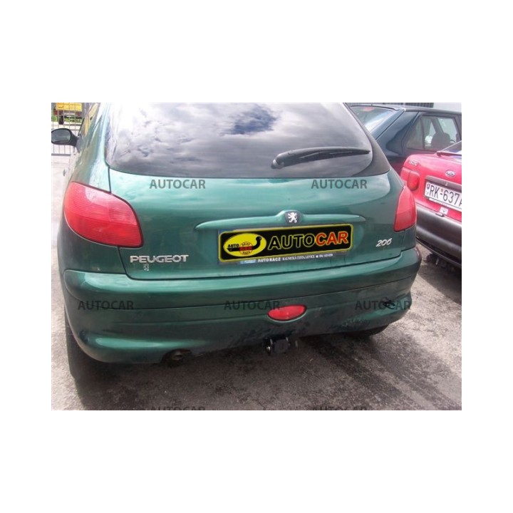 Cârlig de Remorcare, Auto-Hak, Sistem Demontabil Automat, Peugeot 206 3/5 Uși 1998 - 2003 - EDK.ro