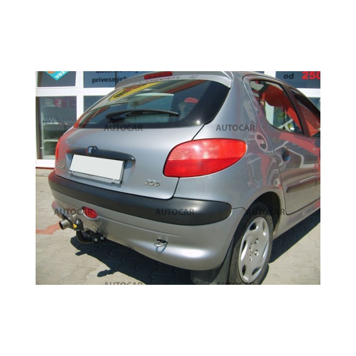 Cârlig de Remorcare, Auto-Hak, Sistem Semi-Demontabil, Peugeot 206 3/5 Uși 1998 - 2003 - EDK.ro