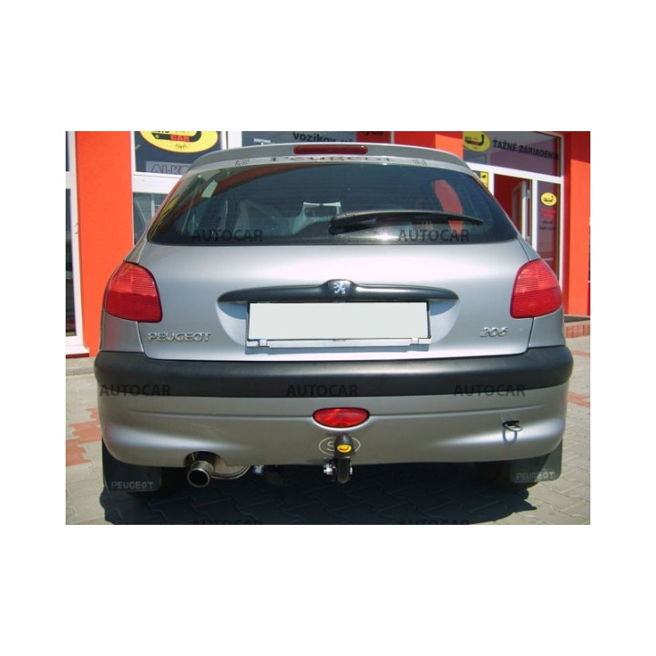 Towbar, Auto-Hak, Semi-Detachable System, Peugeot 206 3/5-Door 1998 - 2003 - EDK.ro