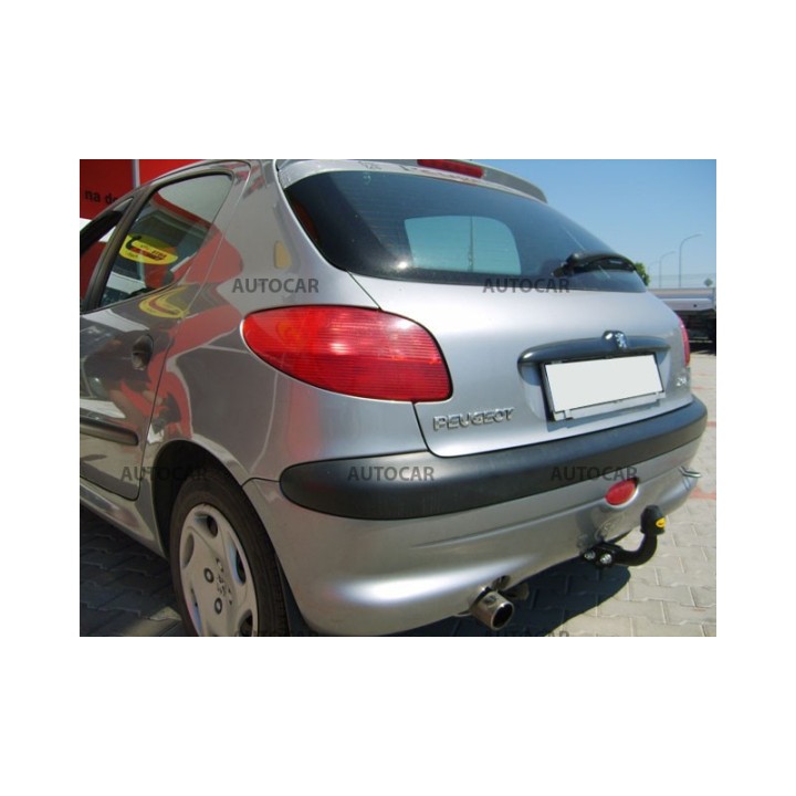 Towbar, Auto-Hak, Semi-Detachable System, Peugeot 206 3/5-Door 1998 - 2003 - EDK.ro