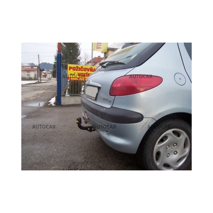 Cârlig de Remorcare, Auto-Hak, Sistem Semi-Demontabil, Peugeot 206 3/5 Uși 1998 - 2003 - EDK.ro
