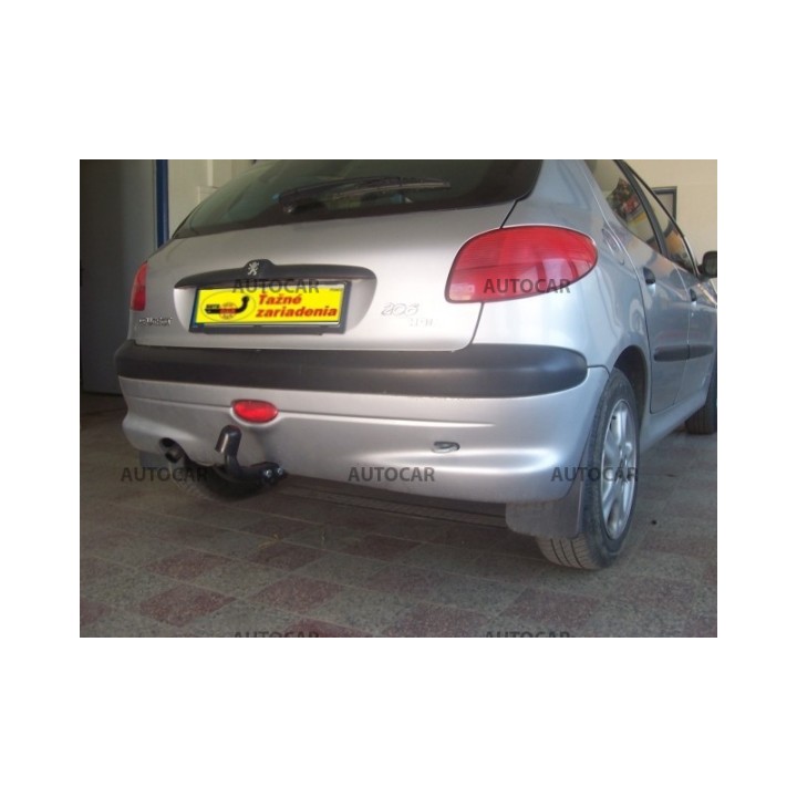 Towbar, Auto-Hak, Semi-Detachable System, Peugeot 206 3/5-Door 1998 - 2003 - EDK.ro