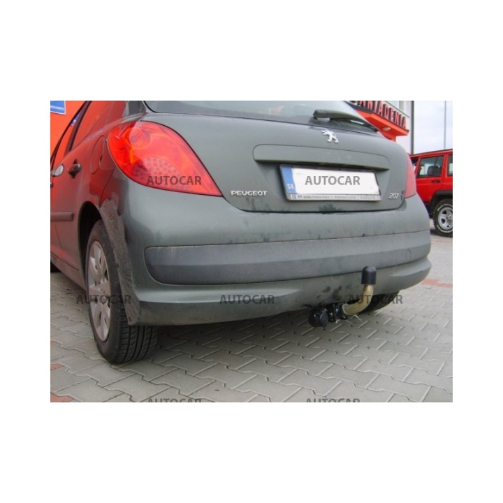 Towbar, Auto-Hak, Automatic Detachable System, Peugeot 207 3/5-Door 2006 - 2015 - EDK.ro