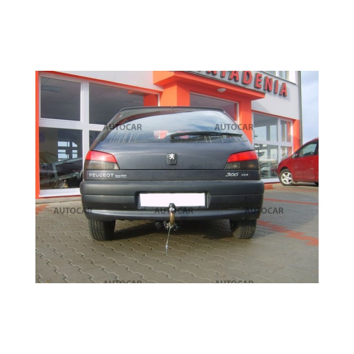 Cârlig de Remorcare, Auto-Hak, Sistem Demontabil Automat, Peugeot 306 3/5 Uși 1993 - 2002 - EDK.ro