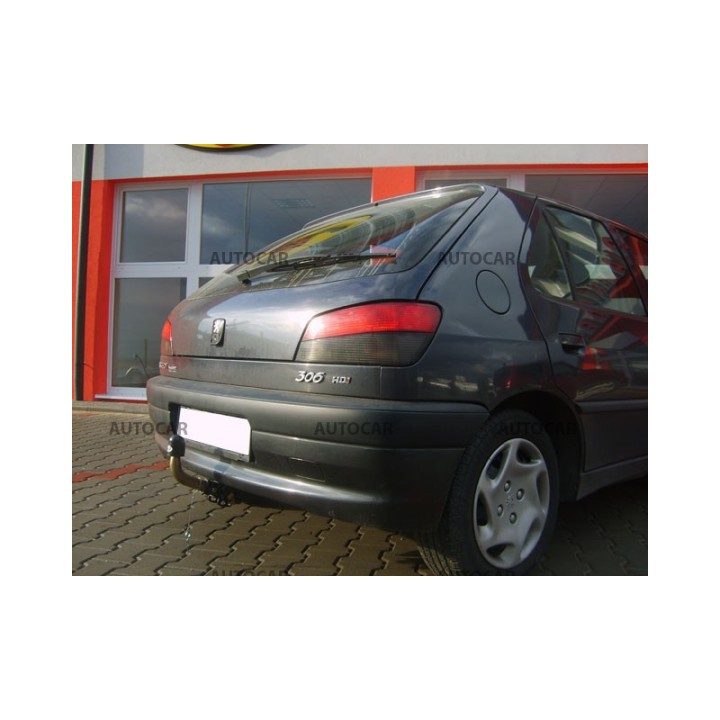 Cârlig de Remorcare, Auto-Hak, Sistem Demontabil Automat, Peugeot 306 3/5 Uși 1993 - 2002 - EDK.ro