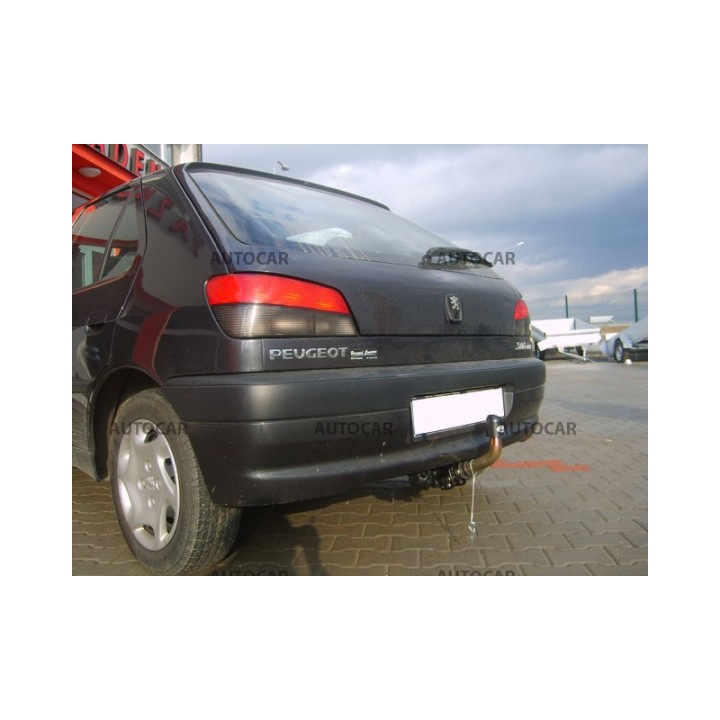 Cârlig de Remorcare, Auto-Hak, Sistem Demontabil Automat, Peugeot 306 3/5 Uși 1993 - 2002 - EDK.ro