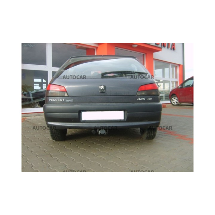 Cârlig de Remorcare, Auto-Hak, Sistem Demontabil Automat, Peugeot 306 3/5 Uși 1993 - 2002 - EDK.ro