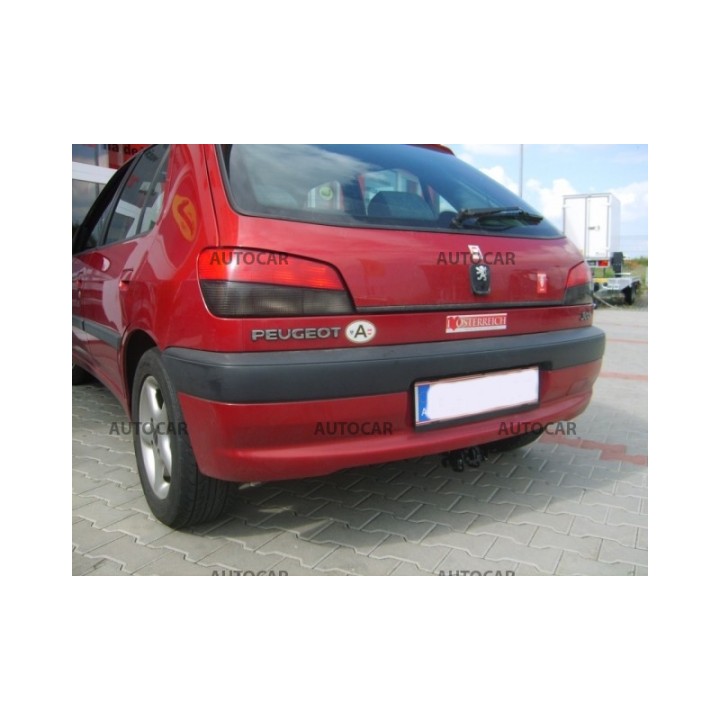 Cârlig de Remorcare, Auto-Hak, Sistem Demontabil Automat, Peugeot 306 3/5 Uși 1993 - 2002 - EDK.ro