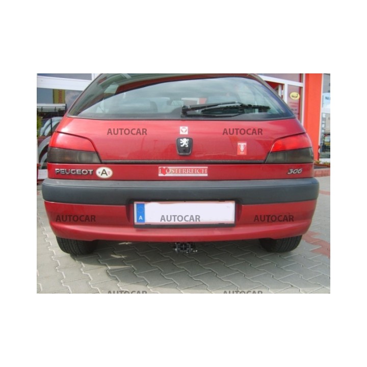 Towbar, Auto-Hak, Automatic Detachable System, Peugeot 306 3/5-Door 1993 - 2002 - EDK.ro