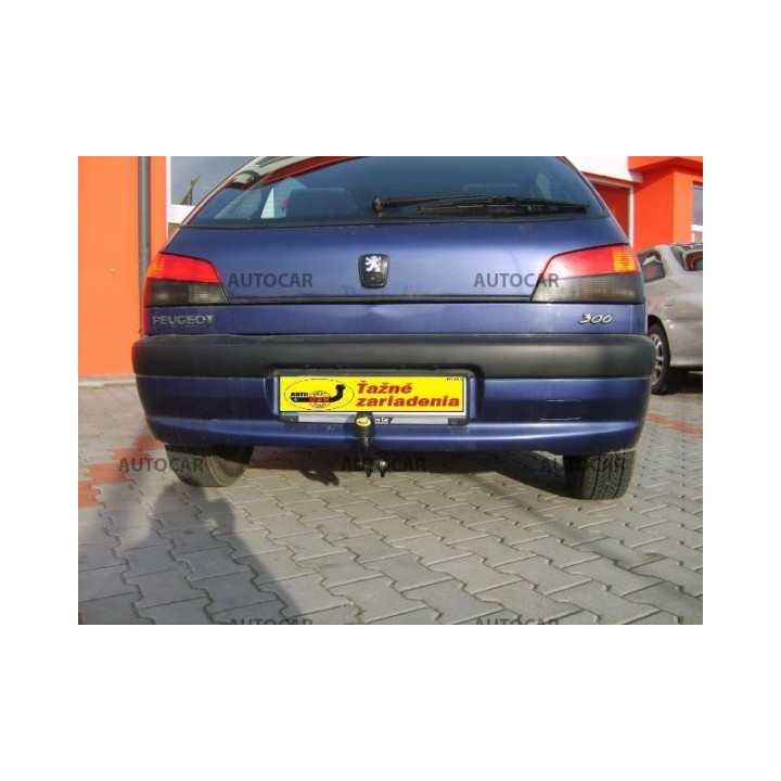 Cârlig de Remorcare, Auto-Hak, Sistem Semi-Demontabil, Peugeot 306 3/5 Uși 1993 - 2002 - EDK.ro