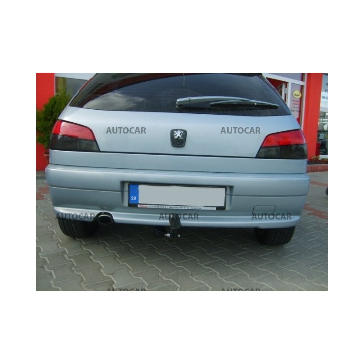 Cârlig de Remorcare, Auto-Hak, Sistem Semi-Demontabil, Peugeot 306 3/5 Uși 1993 - 2002 - EDK.ro