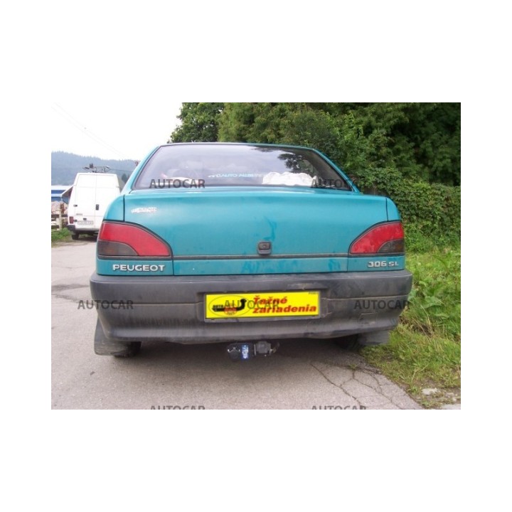 Towbar, Auto-Hak, Automatic Detachable System, Peugeot 306 4-Door 1994 - 2002 - EDK.ro