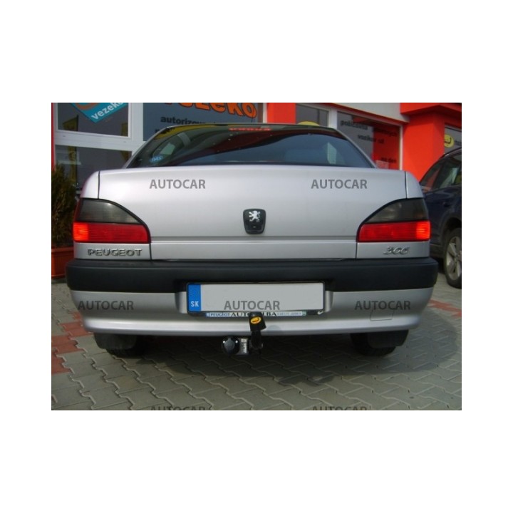 Towbar, Auto-Hak, Semi-Detachable System, Peugeot 306 4-Door 1994 - 2002 - EDK.ro