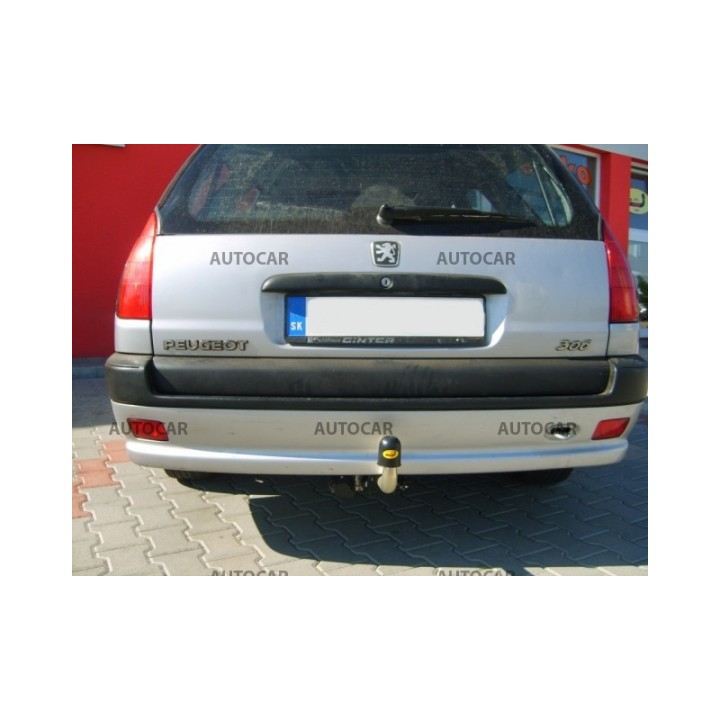 Towbar, Auto-Hak, Automatic Detachable System, Peugeot 306 Station Wagon 1997 - 2002 - EDK.ro