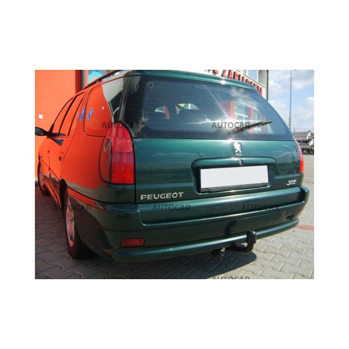 Towbar, Auto-Hak, Semi-Detachable System, Peugeot 306 Station Wagon 1997 - 2002 - EDK.ro