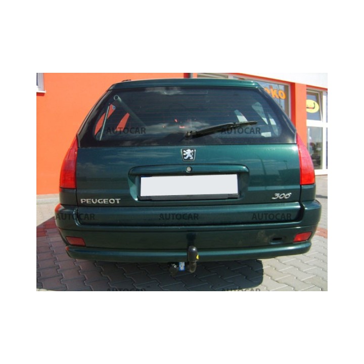 Cârlig de Remorcare, Auto-Hak, Sistem Semi-Demontabil, Peugeot 306 Combi 1997 - 2002 - EDK.ro
