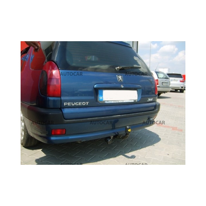 Towbar, Auto-Hak, Semi-Detachable System, Peugeot 306 Station Wagon 1997 - 2002 - EDK.ro