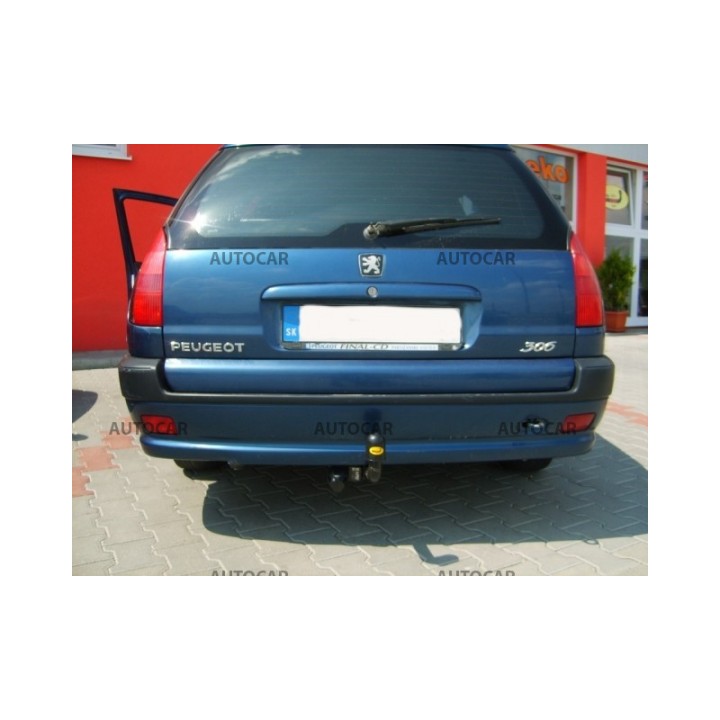 Towbar, Auto-Hak, Semi-Detachable System, Peugeot 306 Station Wagon 1997 - 2002 - EDK.ro
