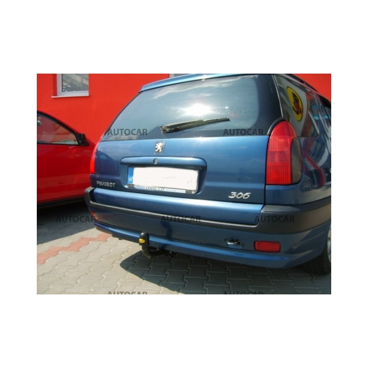 Cârlig de Remorcare, Auto-Hak, Sistem Semi-Demontabil, Peugeot 306 Combi 1997 - 2002 - EDK.ro