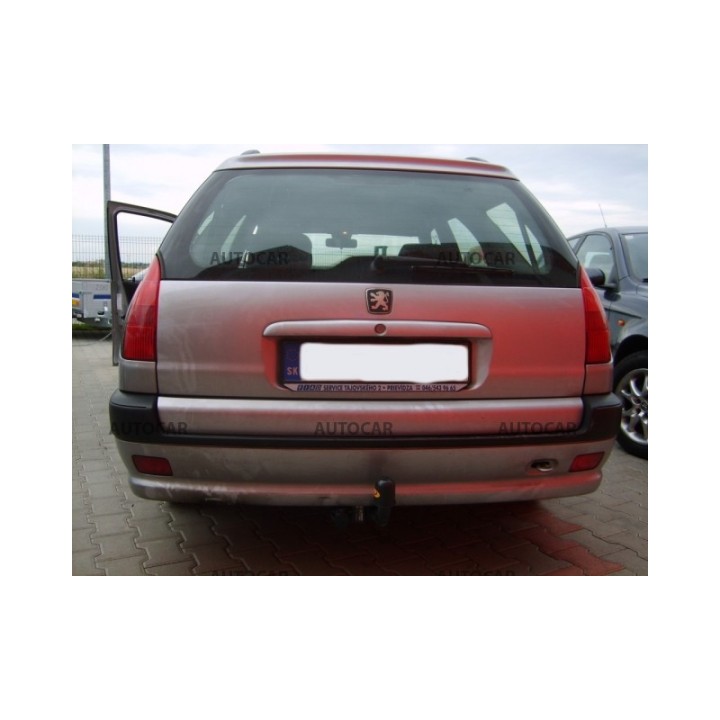 Towbar, Auto-Hak, Semi-Detachable System, Peugeot 306 Station Wagon 1997 - 2002 - EDK.ro