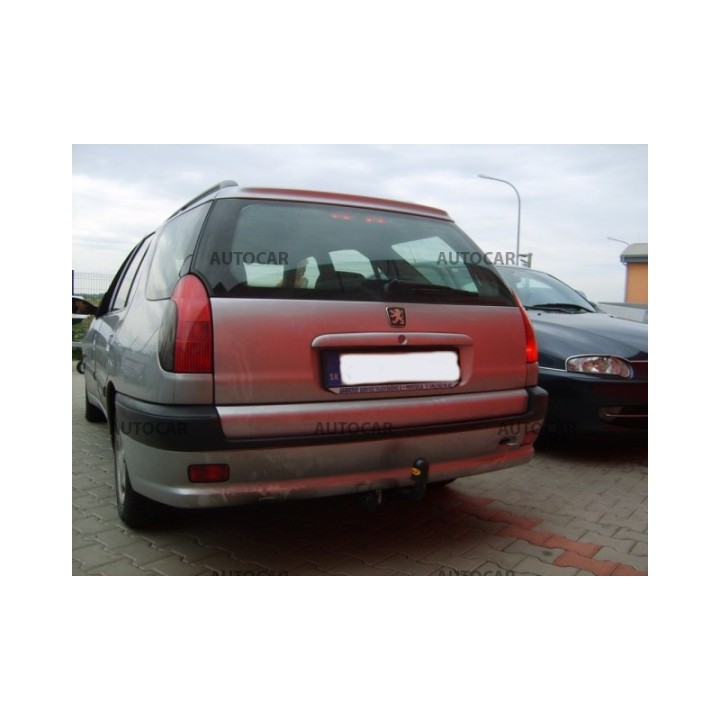 Cârlig de Remorcare, Auto-Hak, Sistem Semi-Demontabil, Peugeot 306 Combi 1997 - 2002 - EDK.ro