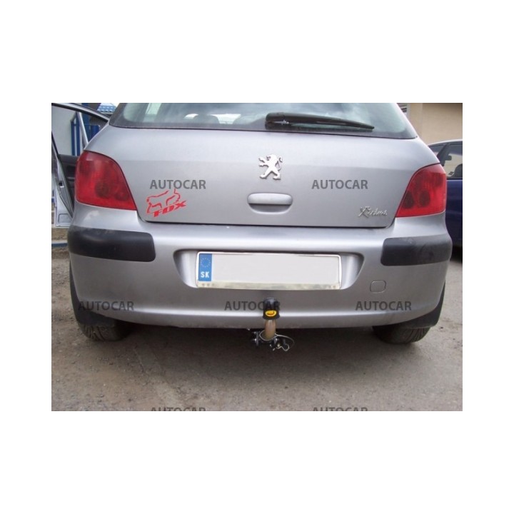 Cârlig de Remorcare, Auto-Hak, Sistem Demontabil Automat, Peugeot 307 3/5 Uși 2001 - 2011 - EDK.ro