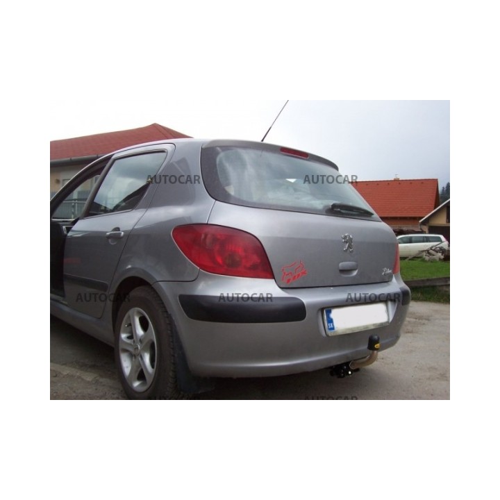 Cârlig de Remorcare, Auto-Hak, Sistem Demontabil Automat, Peugeot 307 3/5 Uși 2001 - 2011 - EDK.ro