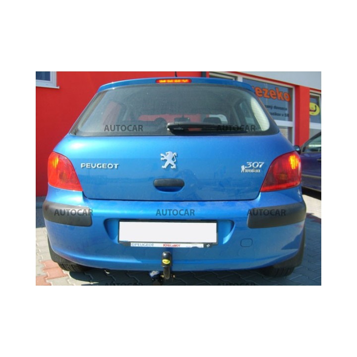 Towbar, Auto-Hak, Semi-Detachable System, Peugeot 307 3/5-Door 2001 - 2011 - EDK.ro
