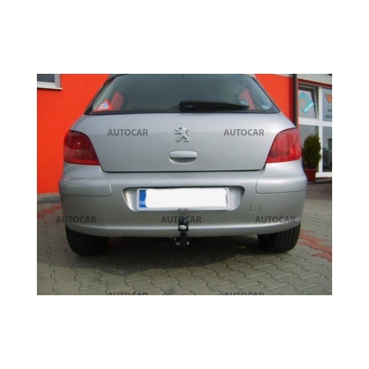 Cârlig de Remorcare, Auto-Hak, Sistem Semi-Demontabil, Peugeot 307 3/5 Uși 2001 - 2011 - EDK.ro