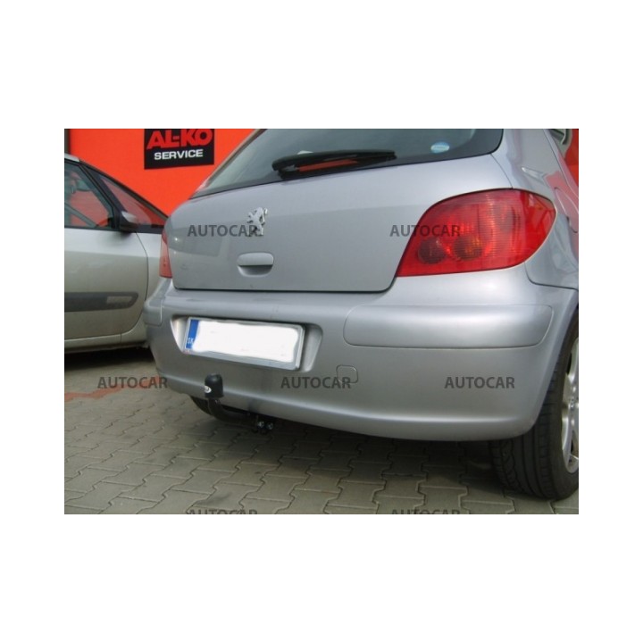 Cârlig de Remorcare, Auto-Hak, Sistem Semi-Demontabil, Peugeot 307 3/5 Uși 2001 - 2011 - EDK.ro